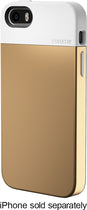 FLAK Case for Apple® iPhone® 5 and 5s - White/Gold
