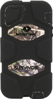 Survivor Case for Apple® iPhone® 5 and 5s - Black/Green
