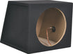 10" Single Sealed Subwoofer Enclosure - Charcoal