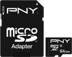 Elite Performance 64GB microSDXC Class 10 Memory Card
