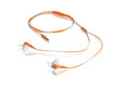 SIE2i Sport Earbud Headphones - Orange