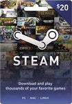 Steam Wallet Card ($20)