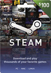 Steam Wallet Card ($100)
