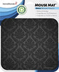 Damask Deluxe Series Mouse Pad - Black/Gray