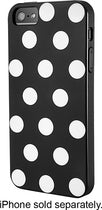 Polka Dot Case for Apple® iPhone® 5s - Black/White