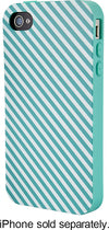 Stripes Case for Apple® iPhone® 4S - Green/White