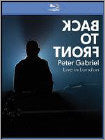 Peter Gabriel: Back to Front (Blu-ray Disc)