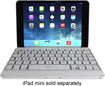 ZAGGfolio Keyboard Case for Apple® iPad® mini - White