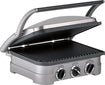 Griddler Stainless Steel 4-in-1 Grill/Griddle and Panini Press - Brushed Stainless-Steel/Black
