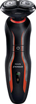 Click & Style Electric Shaver - Black/Orange