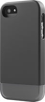 Shock Slider Case for Apple® iPhone® 5 and 5s - Black/Gray