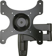 Full-Motion Wall Mount for Most 13" - 39" Flat-Panel TVs - Extends 15" - Black