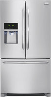 Gallery 27.7 Cu. Ft. French Door Refrigerator with Thru-the-Door Ice and Water - Stainless-Steel