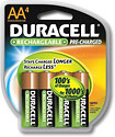 Precharge Rechargeable AA NiMH Batteries (4-Pack)