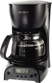 4-Cup Programmable Coffeemaker - Black