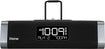 Dual Charging Stereo FM Clock Radio - Black/Gunmetal