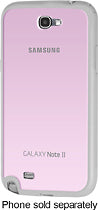 Protective Bumper Cover Plus Case for Samsung Galaxy Note II Cell Phones - Pink