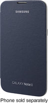 Flip-Cover Case for Samsung Galaxy Note II Cell Phones - Pebble Blue