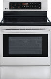 30" Self-Cleaning Freestanding Electric Convection Range - Stainless-Steel