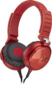 X-Series Over-the-Ear Headphones - Red/Black