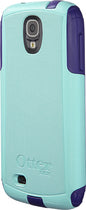 Commuter Series Case for Samsung Galaxy S 4 Mobile Phones - Aqua Blue/Lily