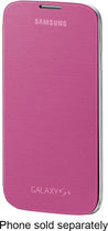 Flip-Cover Case for Samsung Galaxy S 4 Mobile Phones - Pink