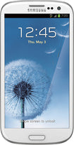 Samsung Galaxy S III 4G No-Contract Cell Phone - White