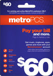 $60 Pay Your Bill Wireless Card
