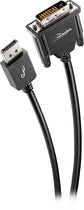 6' DisplayPort-to-DVI-D Cable