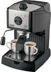 Pump Espresso Maker - Black/Silver