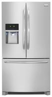 Gallery 22.6 Cu. Ft. Frost-Free French Door Refrigerator with Thru-the-Door Ice and Water - Stainless-Steel