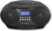 CD Boombox with AM/FM Tuner - Black