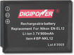 NKL12 Rechargeable Lithium-Ion Battery for Select Nikon CoolPix Digital Cameras