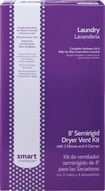 Semi-Rigid Dryer Vent Kit Required for Hook-Up - Silver