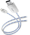 3' Lighted Lightning Charge/Sync Cable