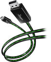 3' Lighted Micro USB Cable