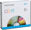 CD Recordable Media - CD-R - 52x - 700 MB - 5 Pack Slim Jewel Case