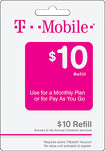 $10 Wireless Airtime Refill Card