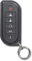 Replacement 5-Button Transmitter for Select Vehicle Immobilizer Interface Models - Black/Silver