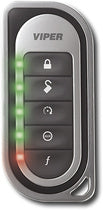 Responder LE Remote for Select Vehicle Security Systems - Black/Silver