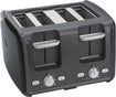 4-Slice Toaster - Black